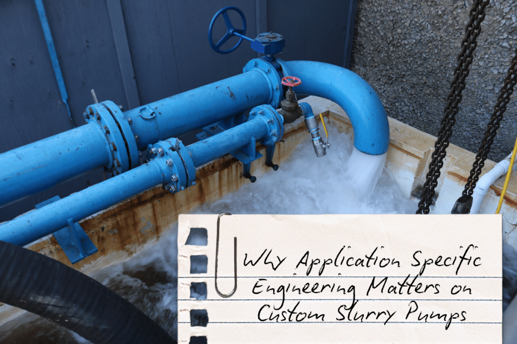 Custom Slurry Pumps: Why Application Specific Engineering Matters